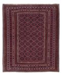 Kelim Rug - Oriental - 197 x 156 cm - dark red