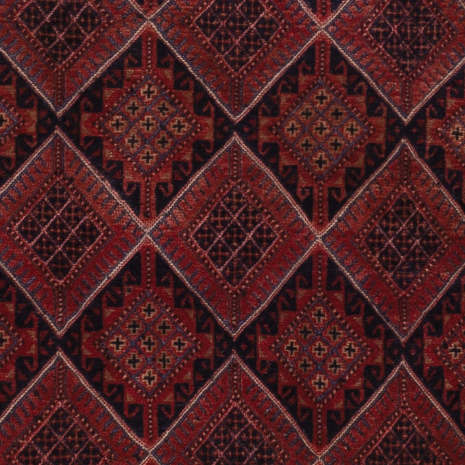 Kelim Rug - Oriental - 188 x 137 cm - dark red