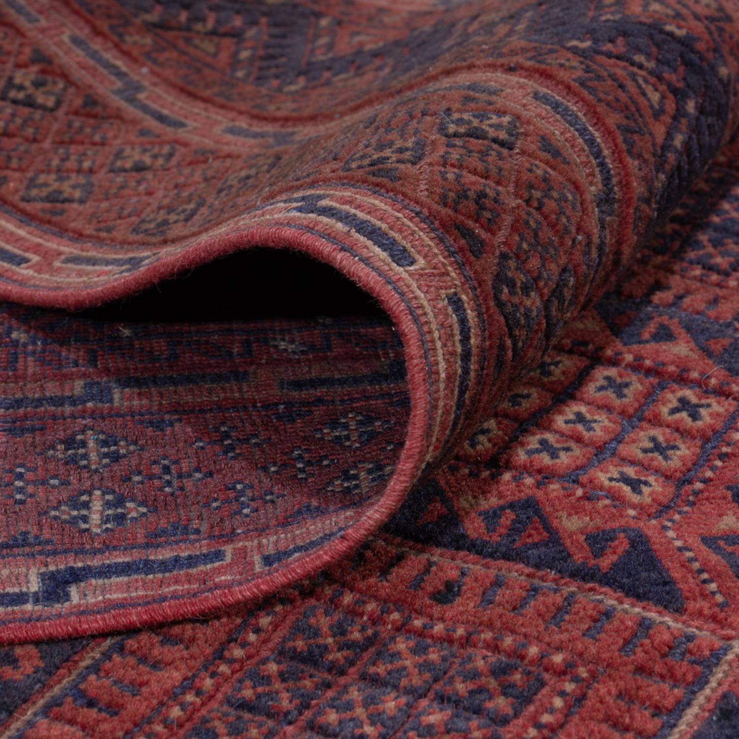 Kelim Rug - Oriental - 188 x 137 cm - dark red