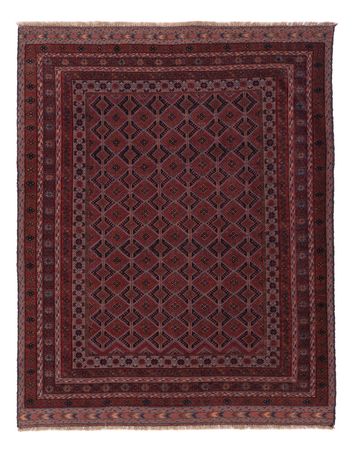 Kelim Rug - Oriental - 196 x 159 cm - dark red