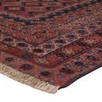 Kelim Rug - Oriental square  - 189 x 157 cm - dark red