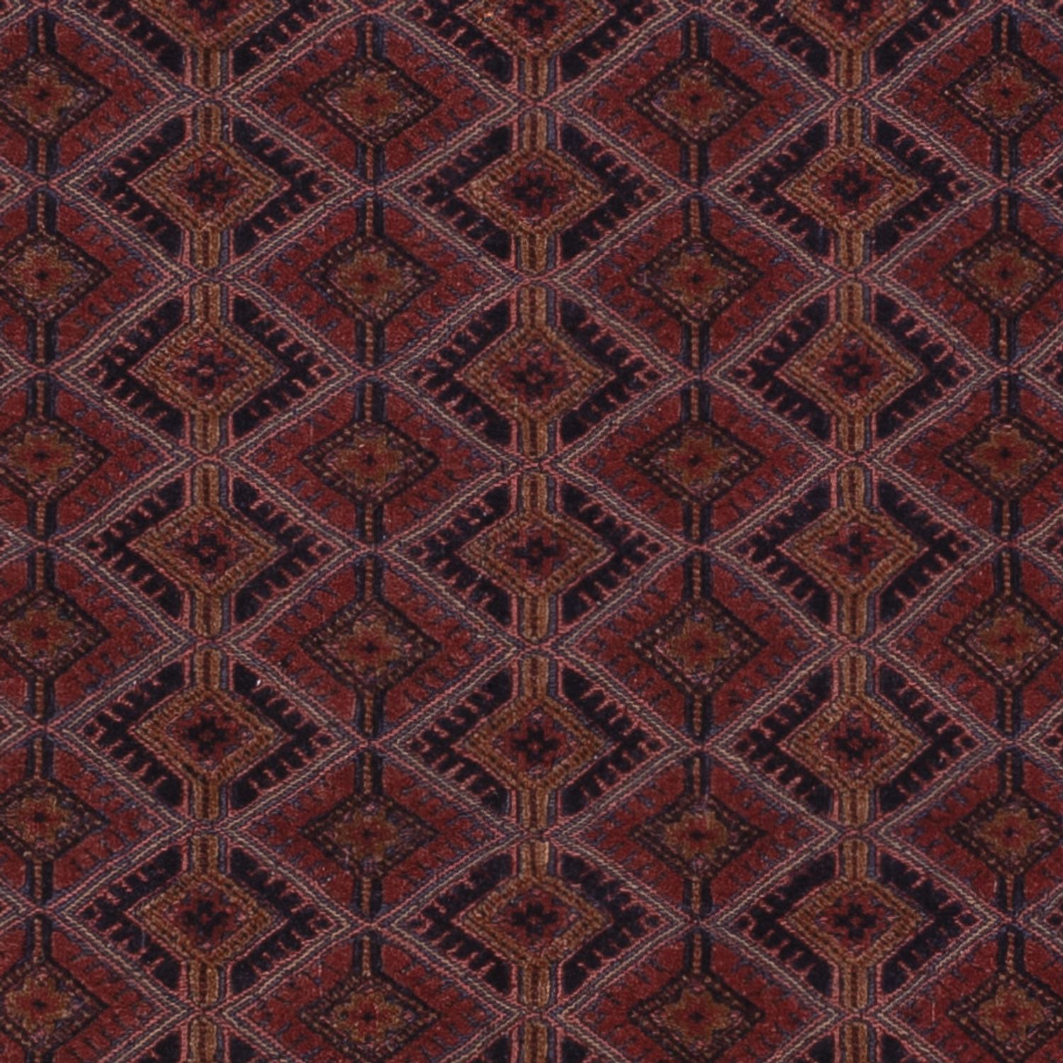 Kelim Rug - Oriental - 193 x 146 cm - dark red