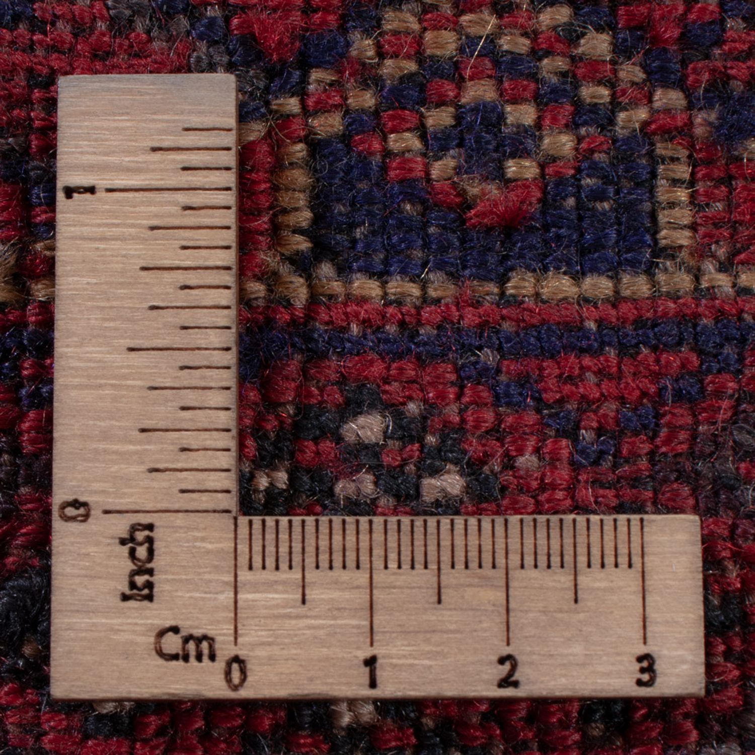 Kelim Rug - Oriental - 198 x 156 cm - dark red