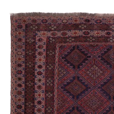 Kelim Rug - Oriental - 198 x 156 cm - dark red