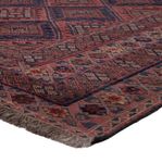 Kelim Rug - Oriental - 198 x 156 cm - dark red
