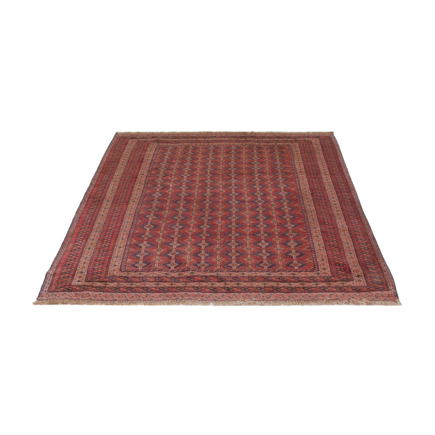 Kelim Rug - Oriental - 205 x 145 cm - dark red
