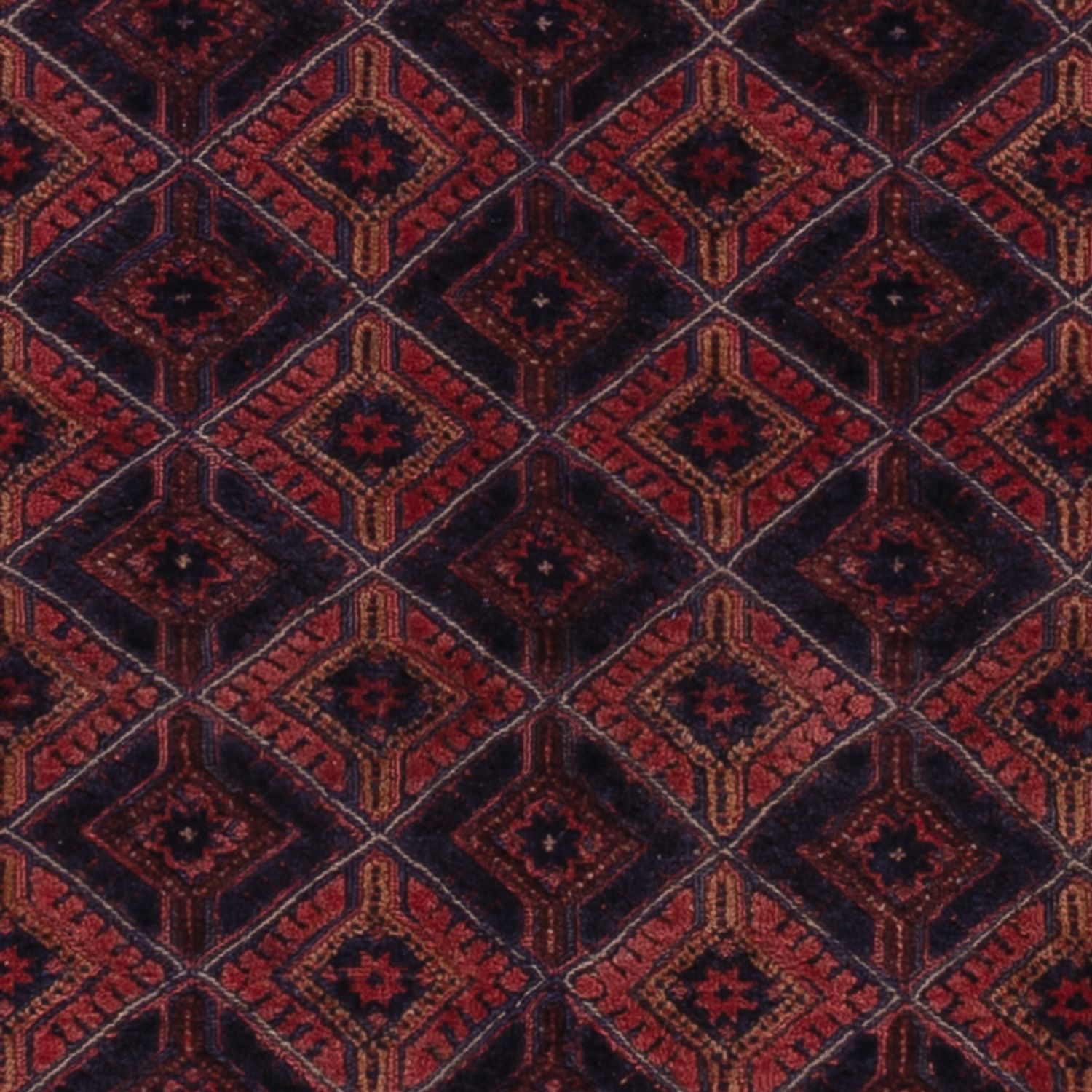 Kelim Rug - Oriental - 187 x 150 cm - dark red