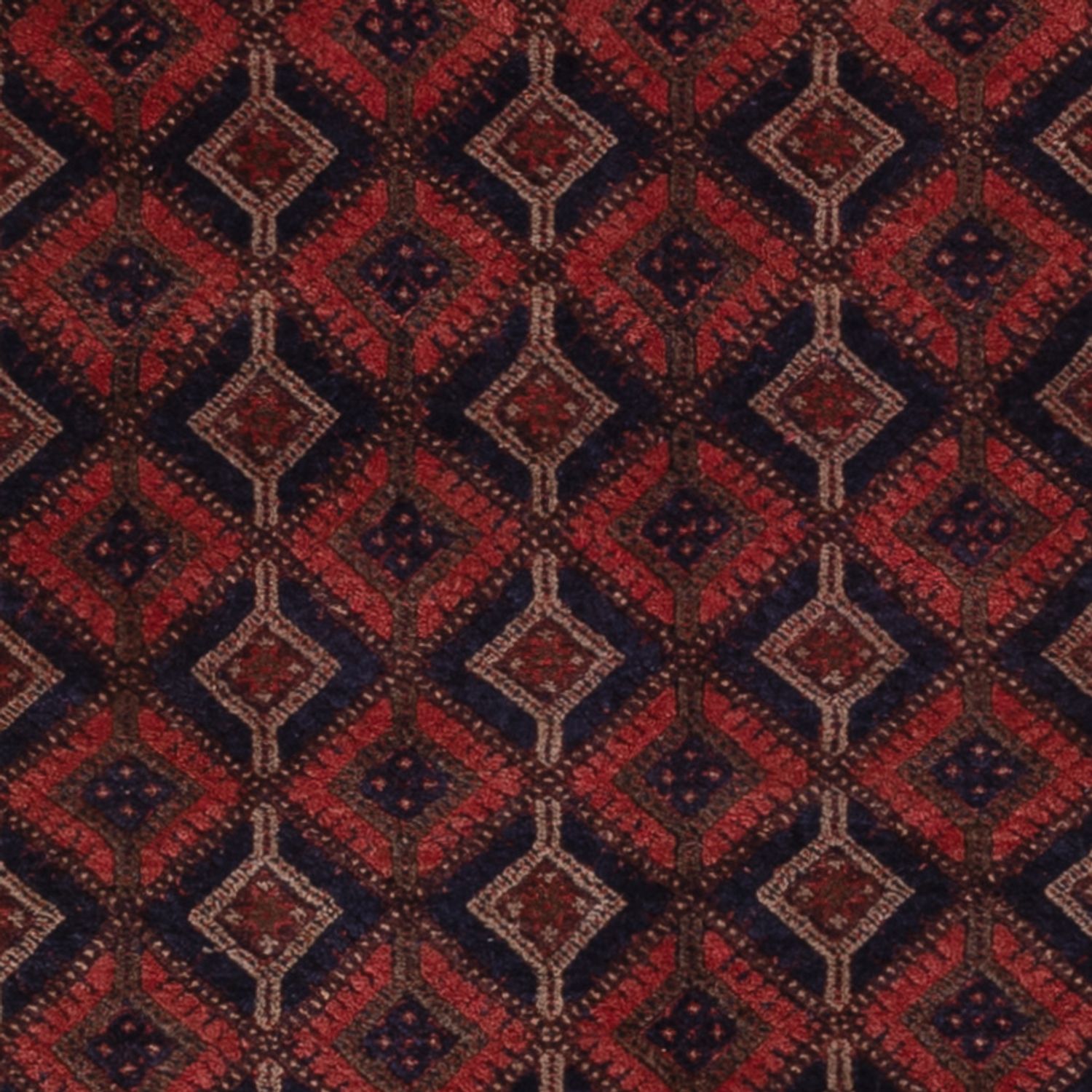 Kelim Rug - Oriental - 193 x 145 cm - dark red