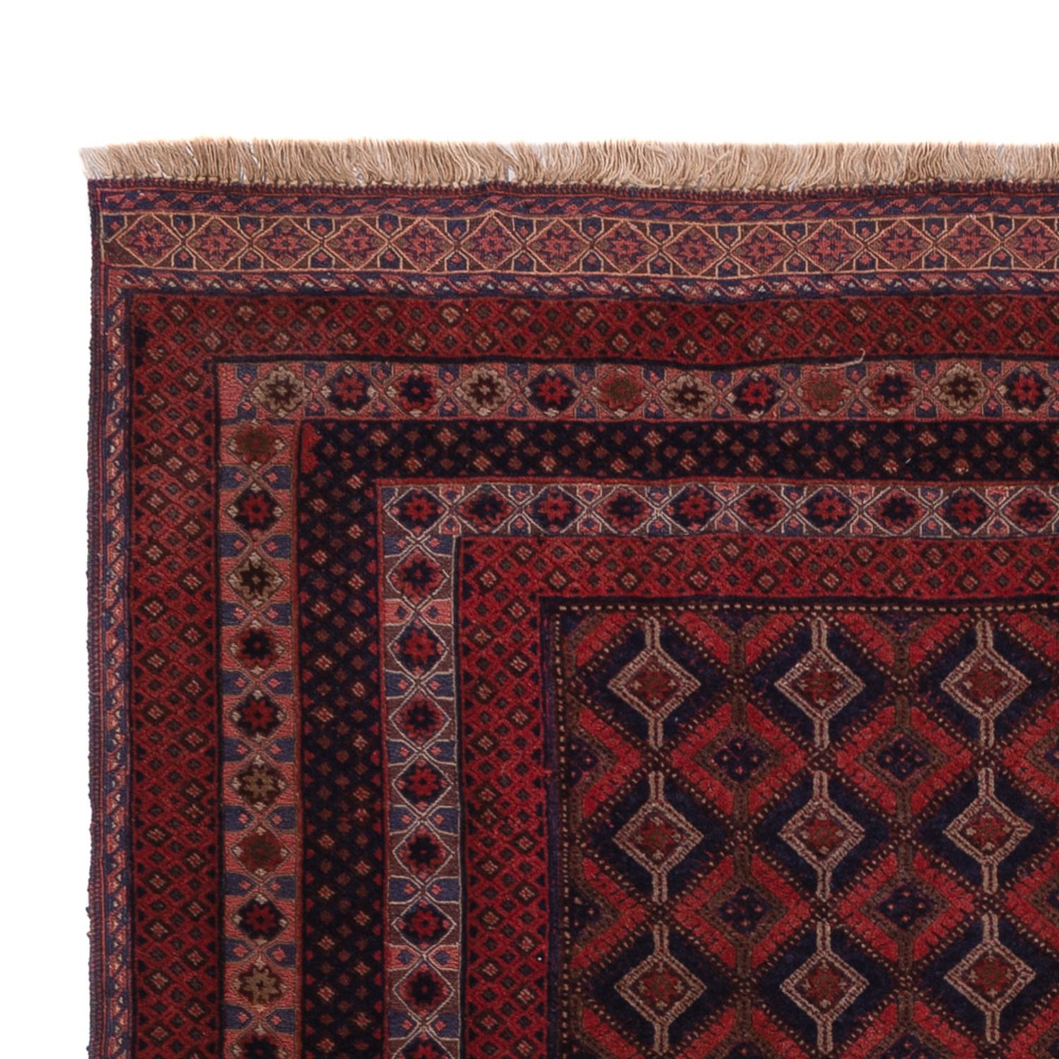 Kelim Rug - Oriental - 193 x 145 cm - dark red