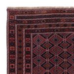 Kelim Rug - Oriental square  - 170 x 159 cm - dark red