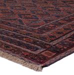 Kelim Rug - Oriental square  - 170 x 159 cm - dark red