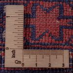 Kelim Rug - Oriental square  - 170 x 159 cm - dark red