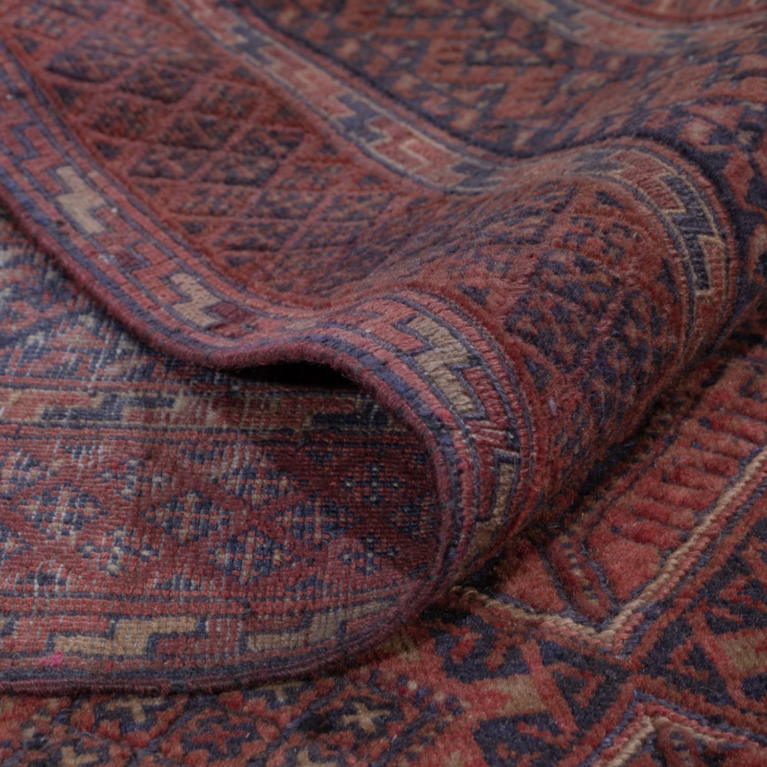 Kelim Rug - Oriental - 177 x 135 cm - dark red