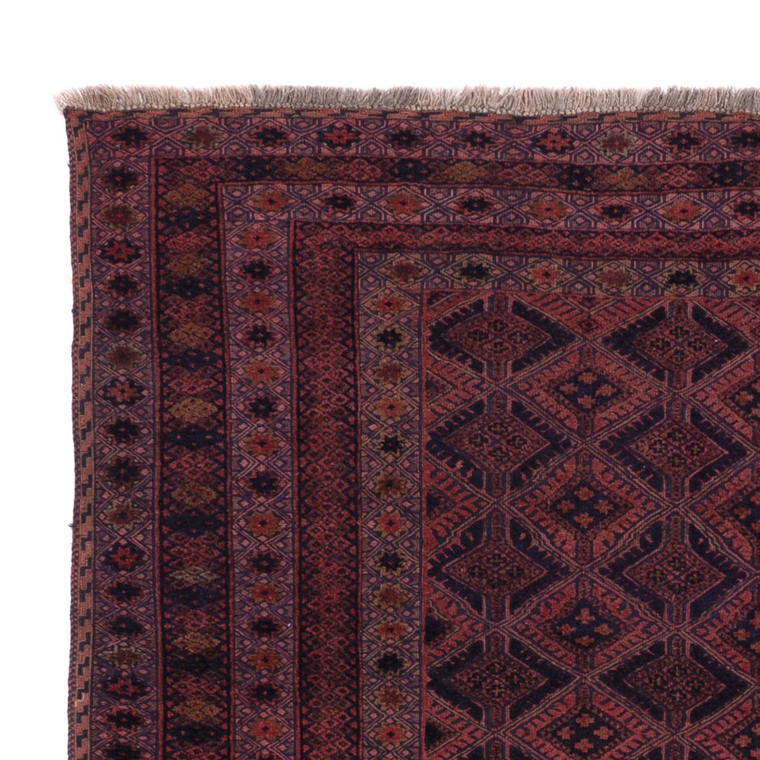 Kelim Rug - Oriental - 224 x 158 cm - dark red