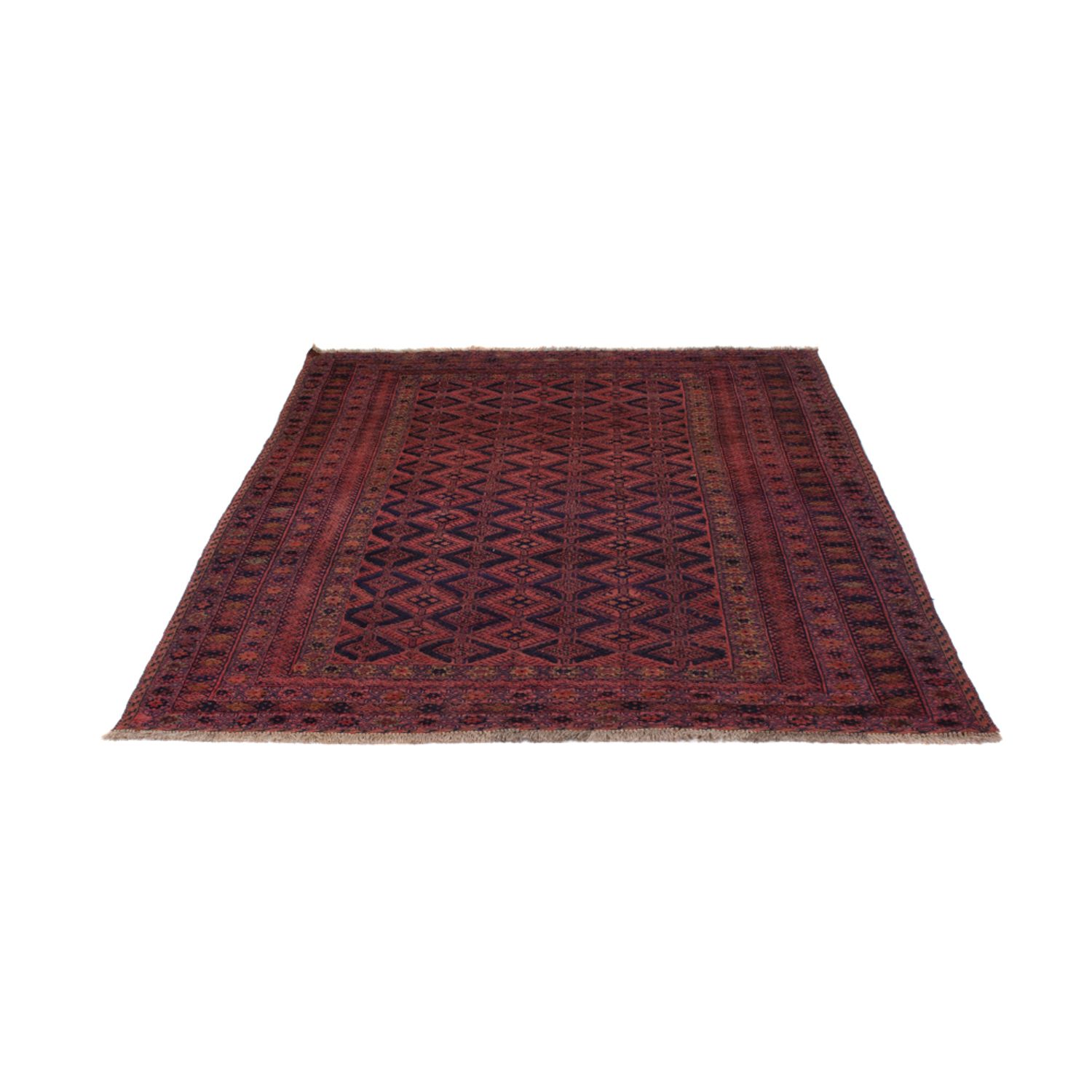Kelim Rug - Oriental - 224 x 158 cm - dark red