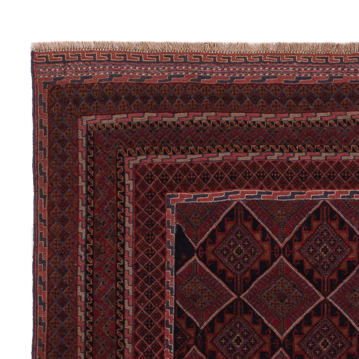 Kelim Rug - Oriental - 180 x 141 cm - dark red