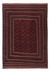 Kelim Rug - Oriental - 198 x 139 cm - dark red