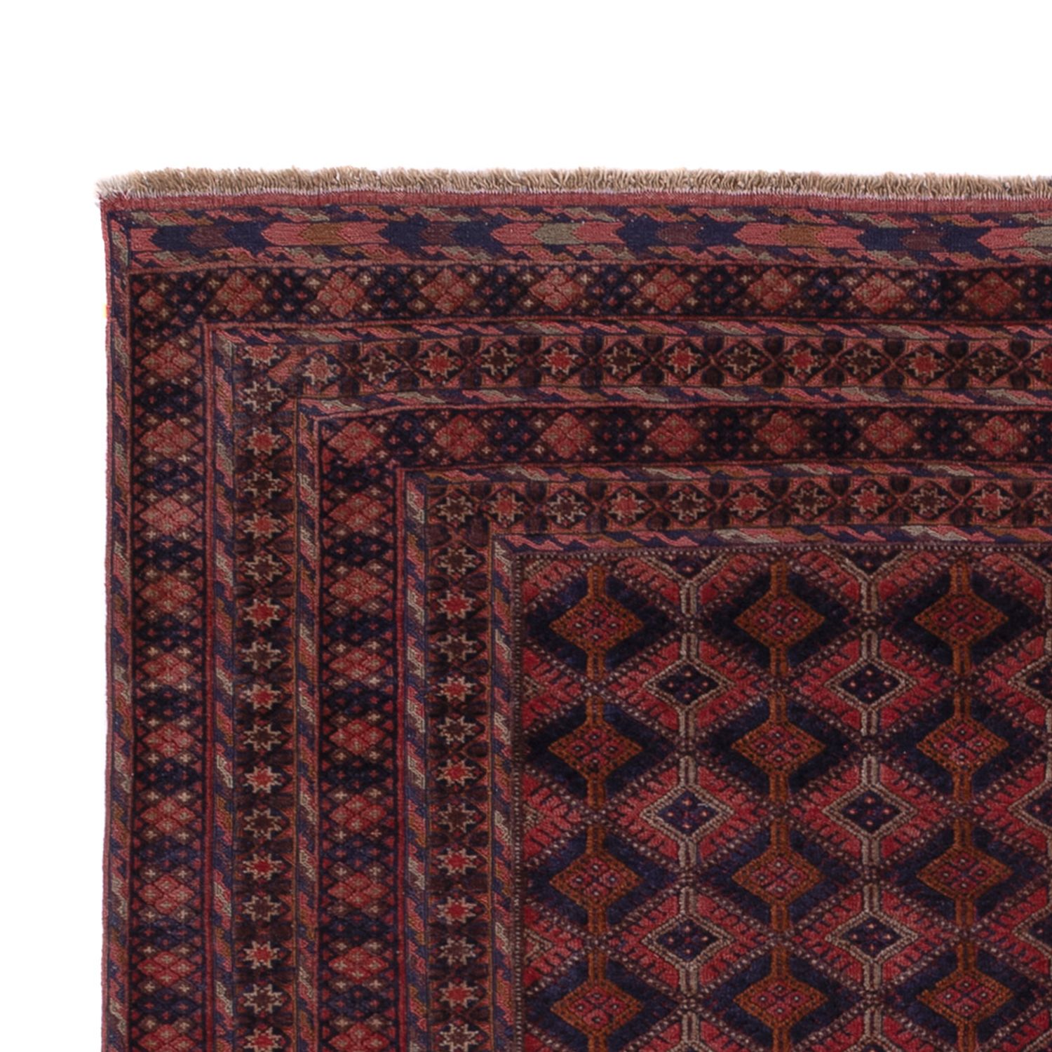 Kelim Rug - Oriental - 208 x 145 cm - dark red