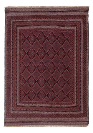 Kelim Rug - Oriental - 200 x 139 cm - dark red