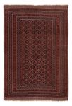 Kelim Rug - Oriental - 207 x 140 cm - dark red