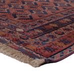 Kelim Rug - Oriental - 201 x 141 cm - dark red