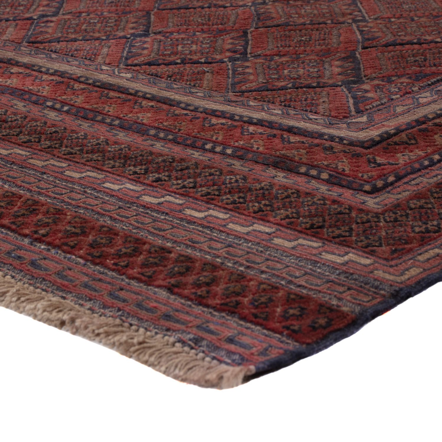 Kelim Rug - Oriental - 186 x 144 cm - dark red