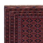 Kelim Rug - Oriental - 202 x 155 cm - dark red