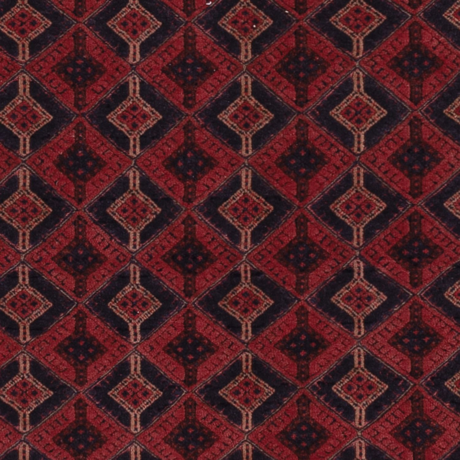 Kelim Rug - Oriental - 201 x 161 cm - dark red