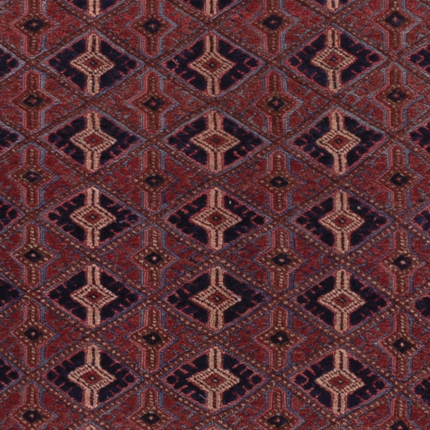 Kelim Rug - Oriental - 191 x 146 cm - dark red