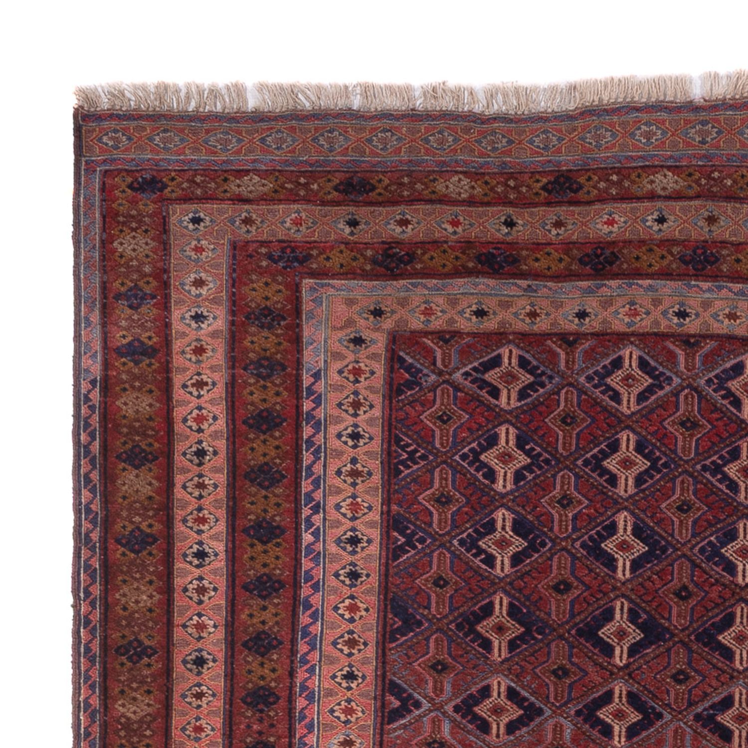 Kelim Rug - Oriental - 191 x 146 cm - dark red