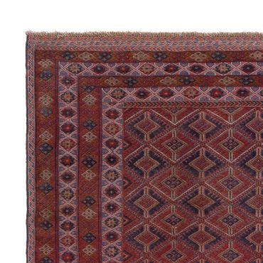 Kelim Rug - Oriental - 203 x 157 cm - dark red