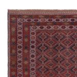 Kelim Rug - Oriental - 203 x 157 cm - dark red