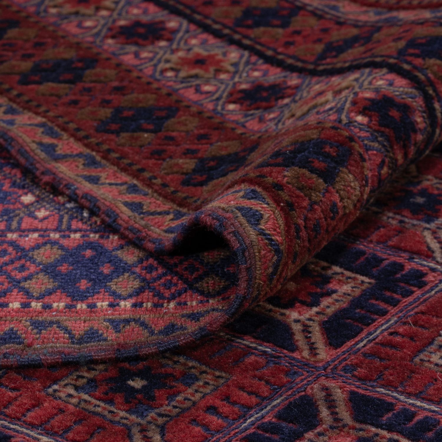 Kelim Rug - Oriental - 203 x 149 cm - dark red