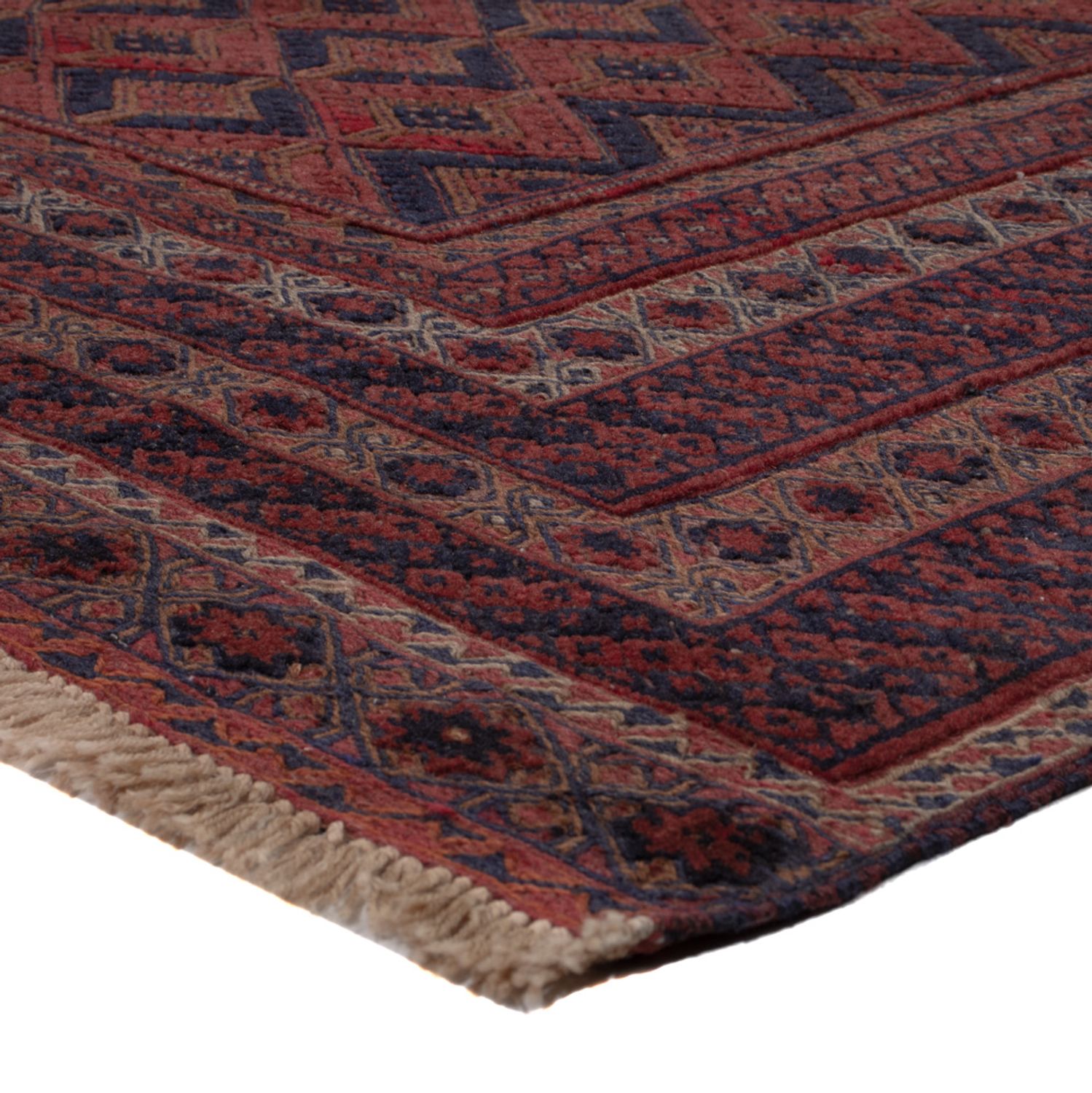 Kelim Rug - Oriental - 202 x 152 cm - dark red