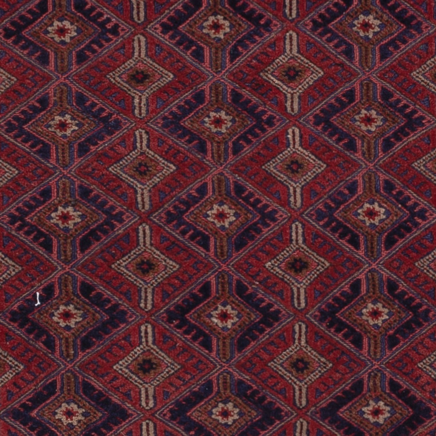Kelim Rug - Oriental - 190 x 151 cm - dark red