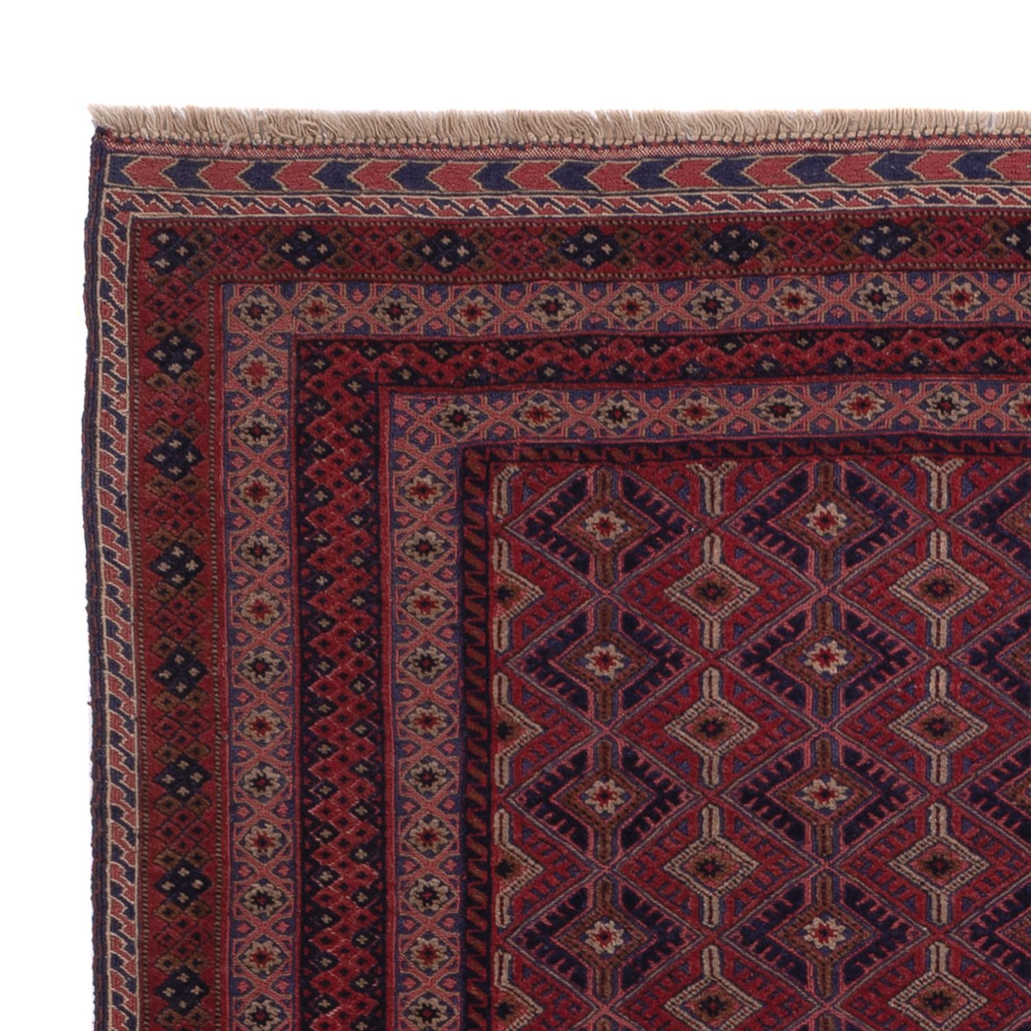 Kelim Rug - Oriental - 190 x 151 cm - dark red
