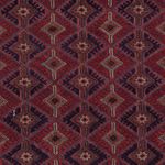 Kelim Rug - Oriental - 190 x 151 cm - dark red