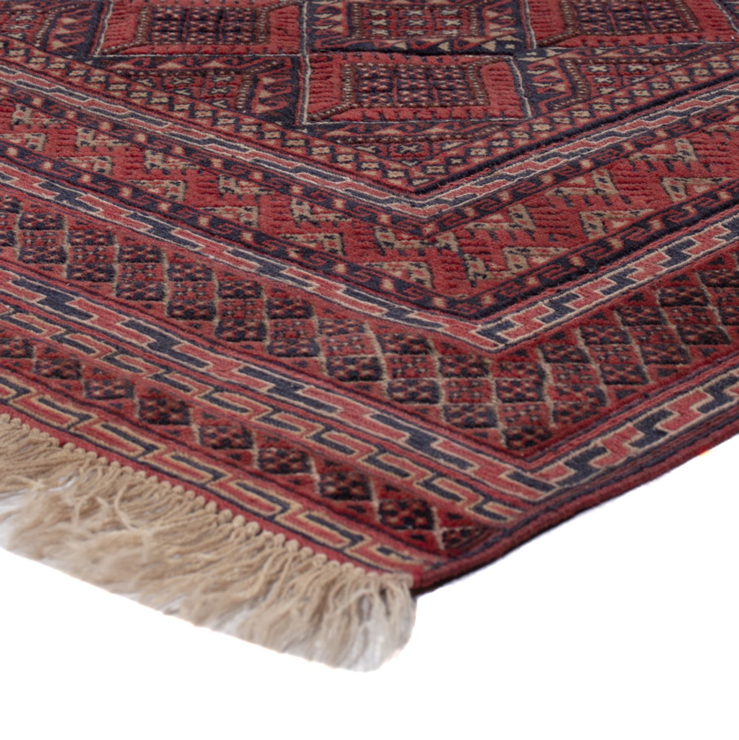Kelim Rug - Oriental - 195 x 145 cm - dark red