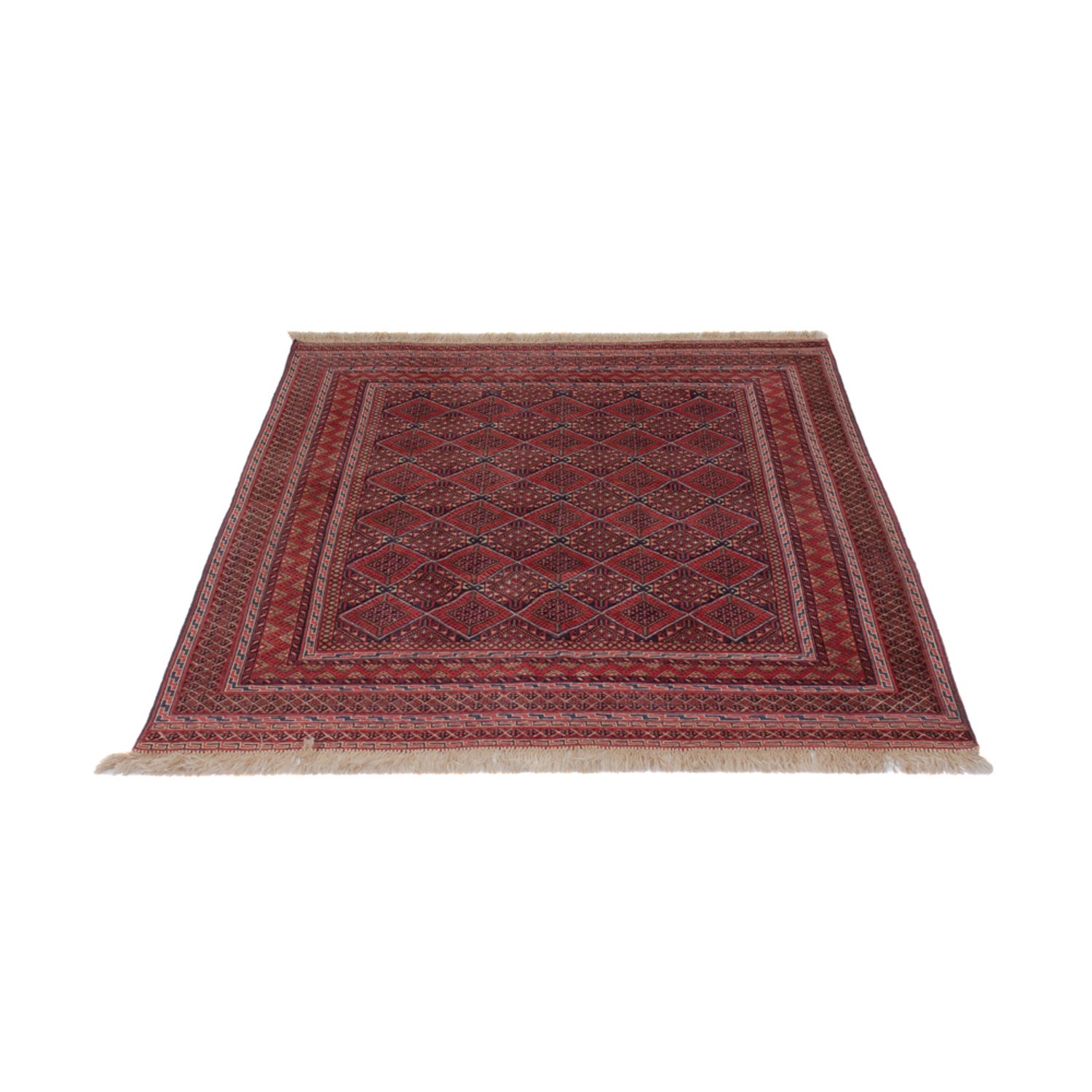 Kelim Rug - Oriental - 195 x 145 cm - dark red