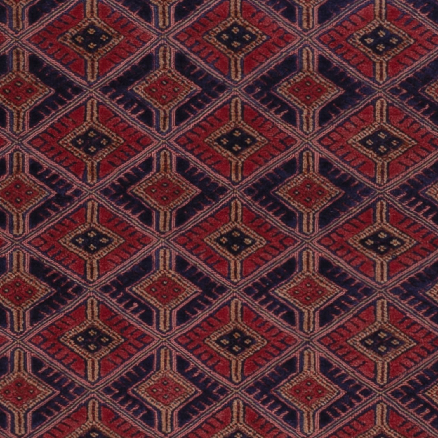 Kelim Rug - Oriental - 190 x 151 cm - dark red