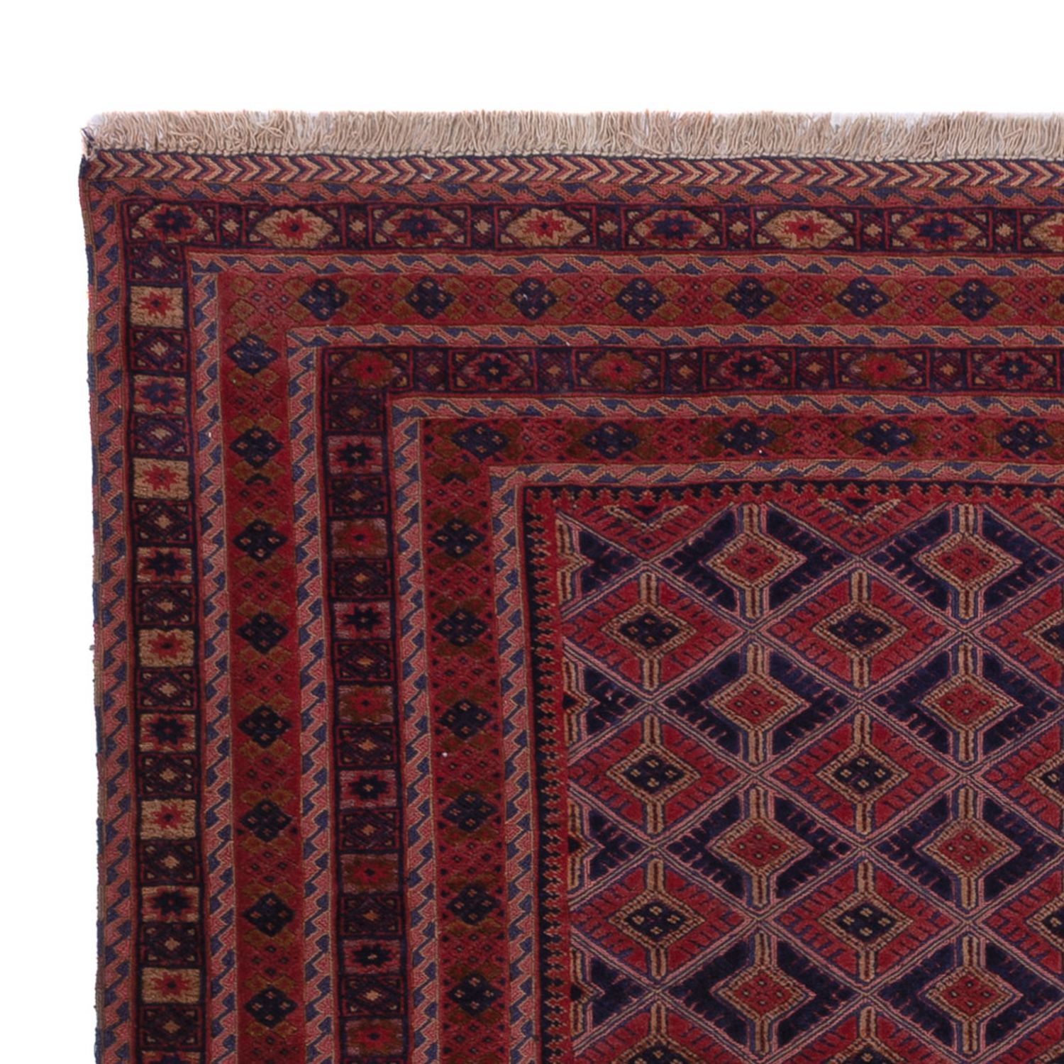 Kelim Rug - Oriental - 190 x 151 cm - dark red