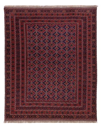 Kelim Rug - Oriental - 190 x 151 cm - dark red