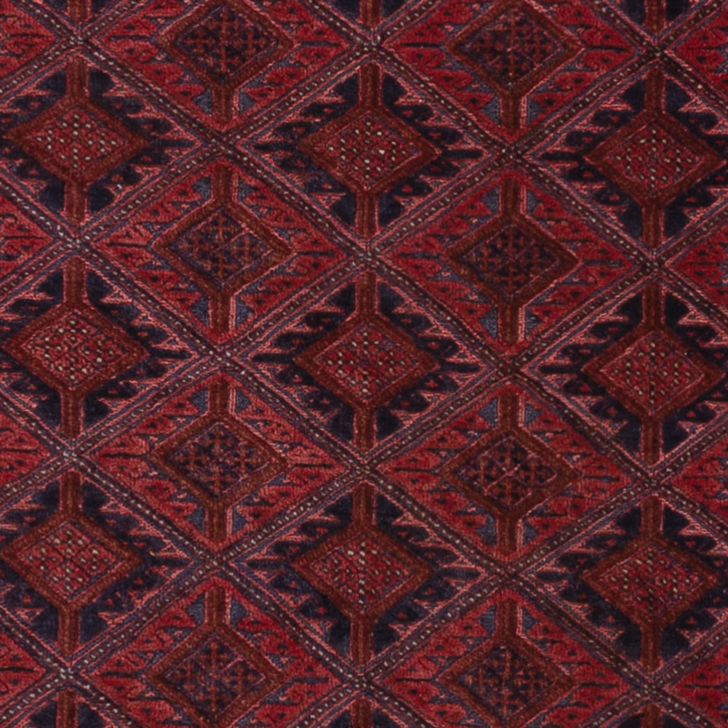 Kelim Rug - Oriental - 190 x 147 cm - dark red