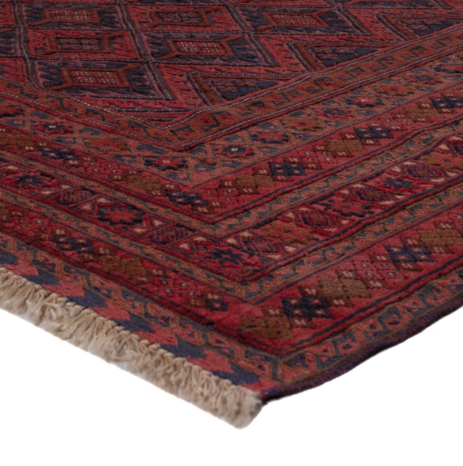 Kelim Rug - Oriental - 190 x 147 cm - dark red