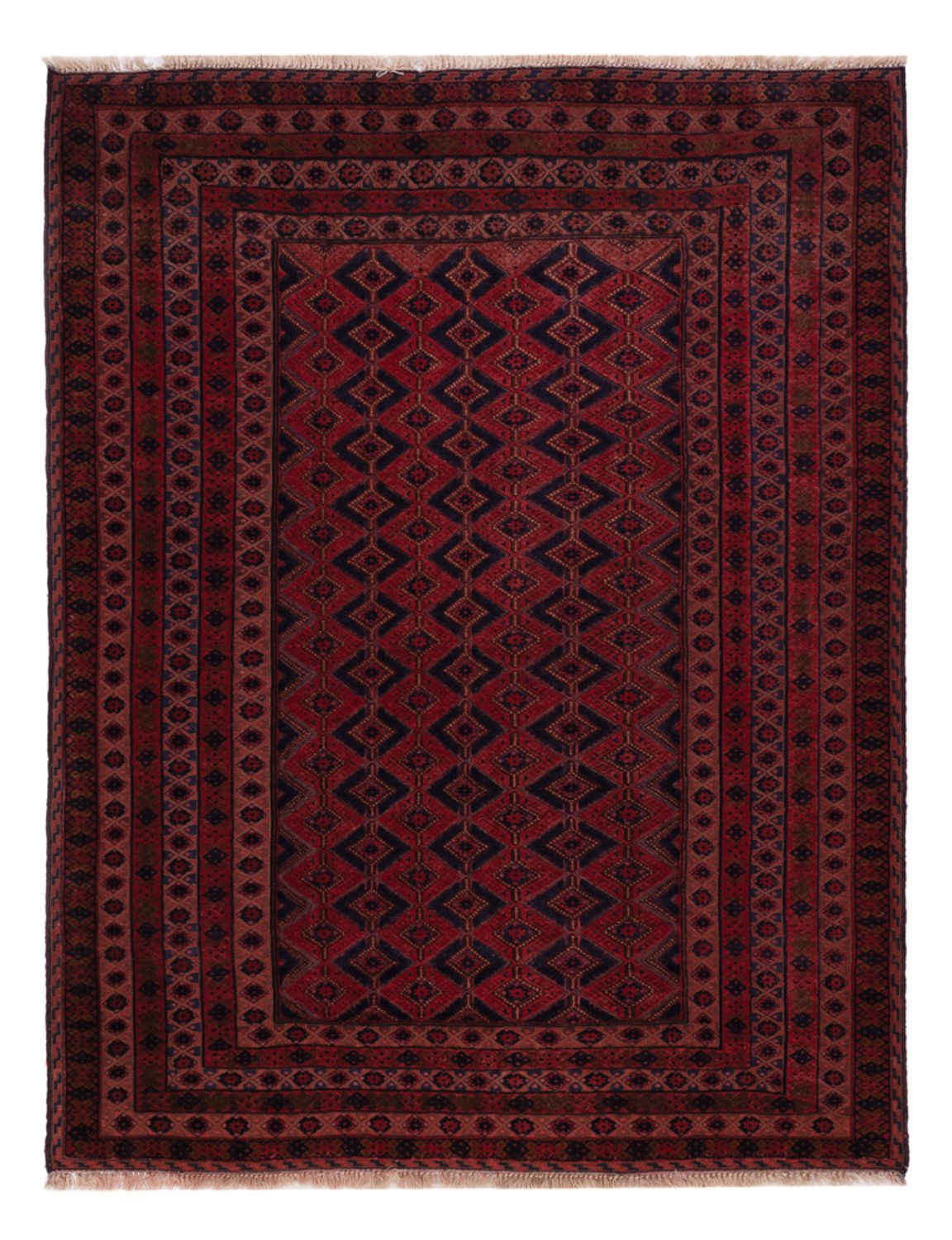 Kelim Rug - Oriental - 203 x 155 cm - dark red