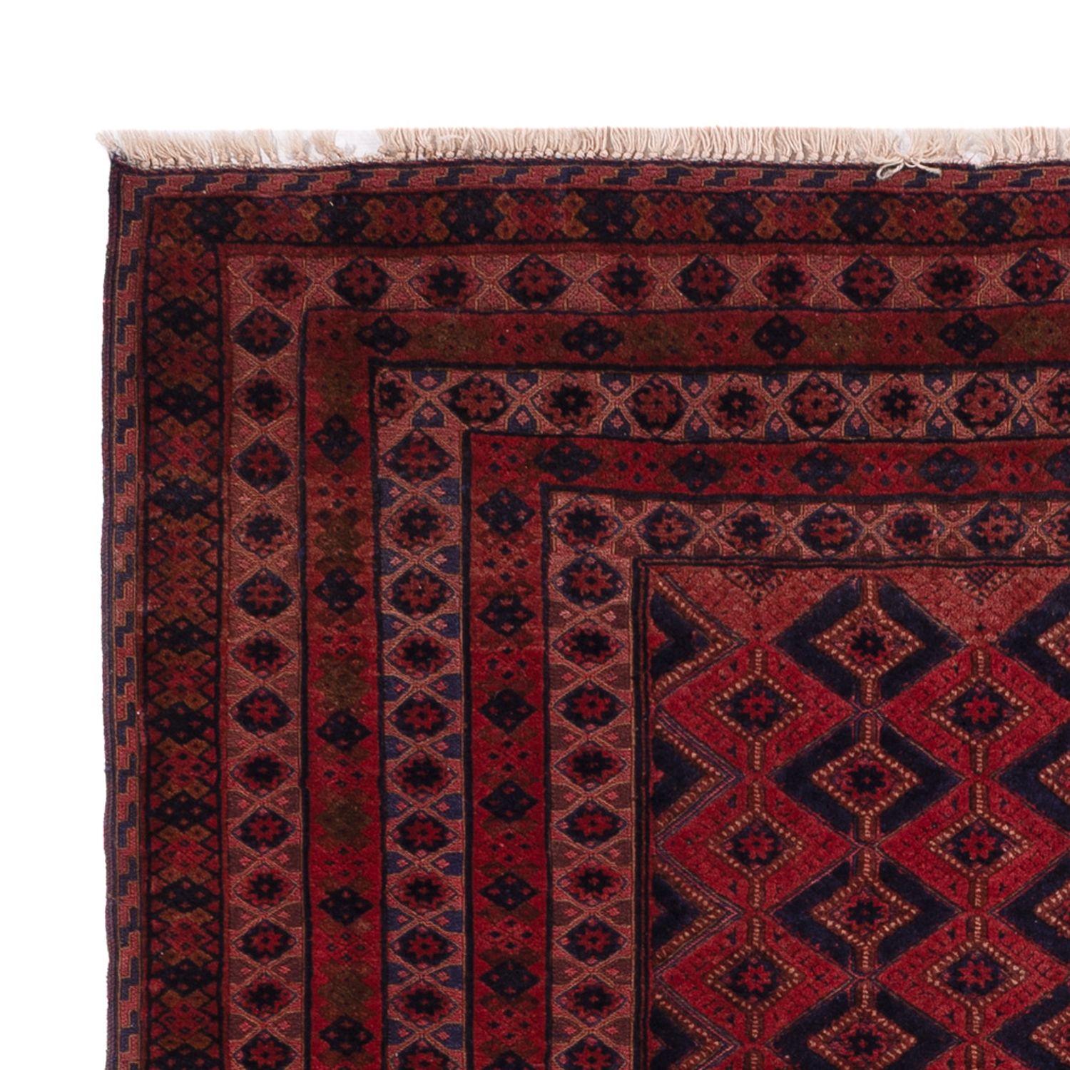 Kelim Rug - Oriental - 203 x 155 cm - dark red