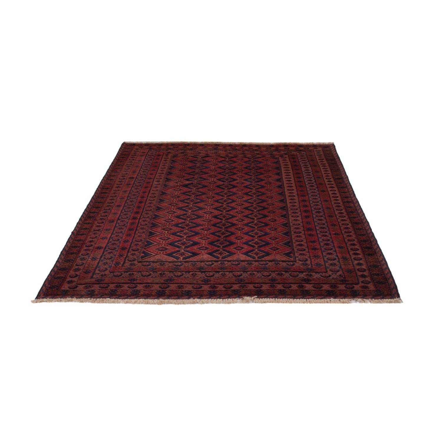 Kelim Rug - Oriental - 203 x 155 cm - dark red