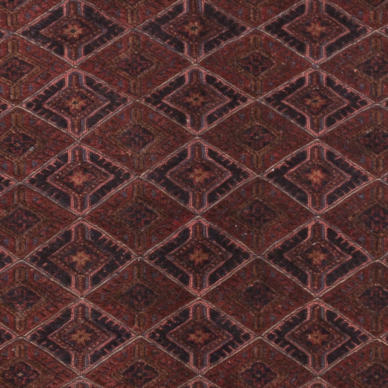 Kelim Rug - Oriental - 203 x 163 cm - dark red