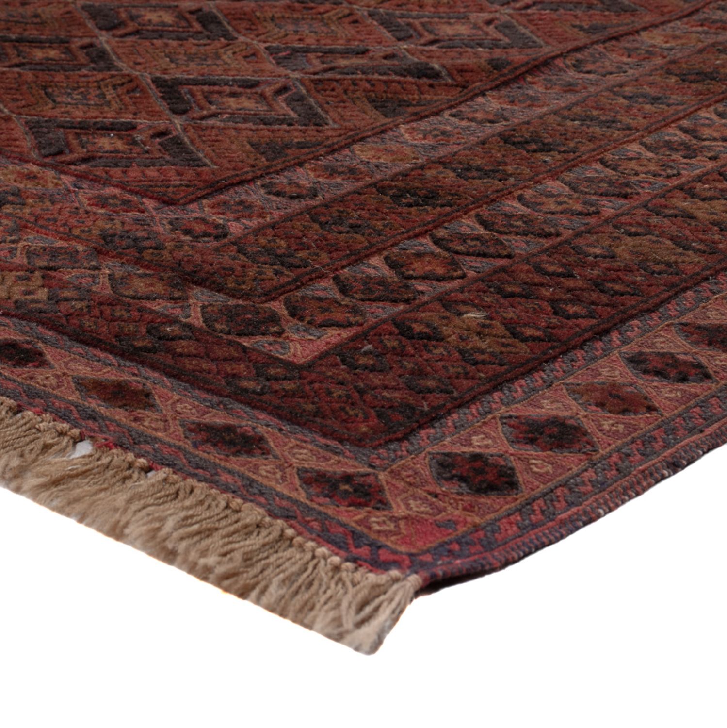 Kelim Rug - Oriental - 203 x 163 cm - dark red