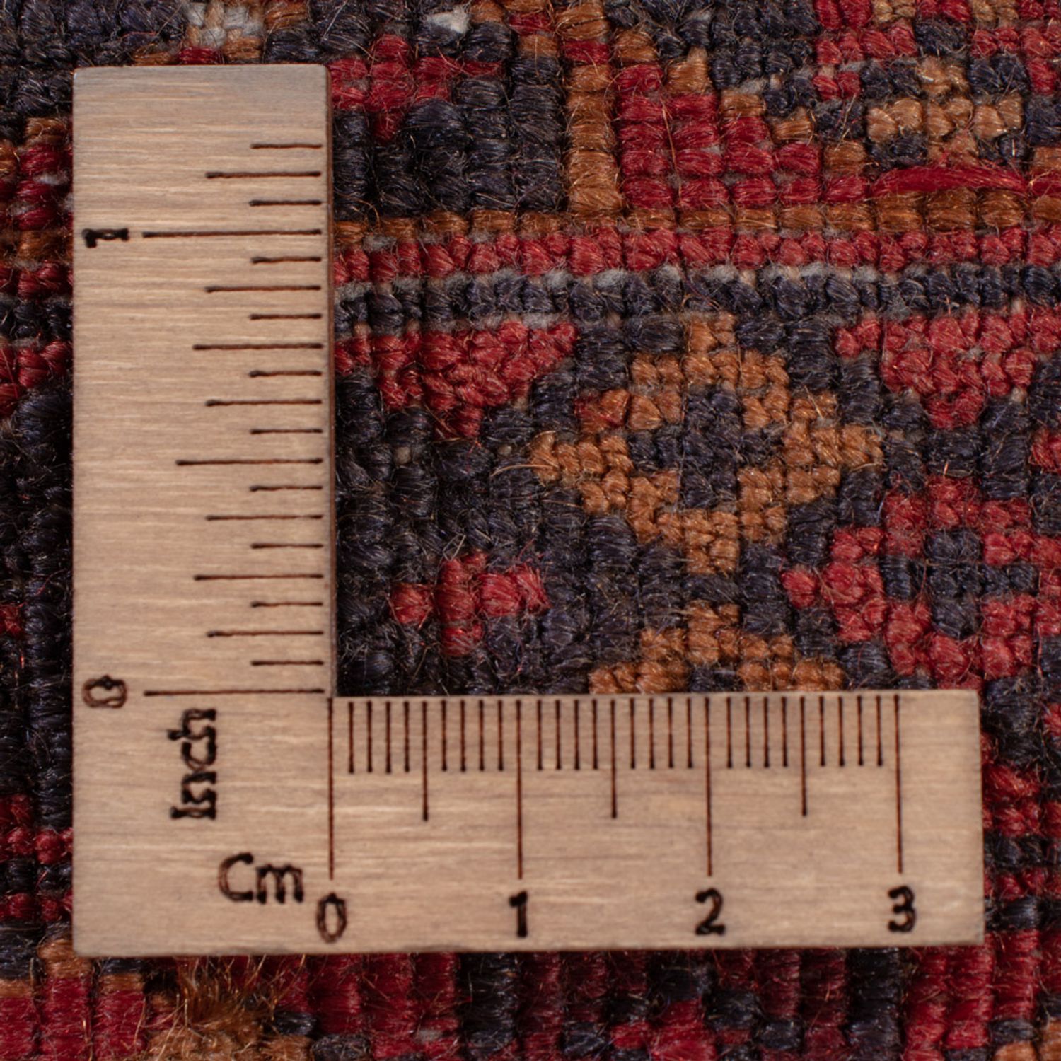 Kelim Rug - Oriental - 203 x 163 cm - dark red